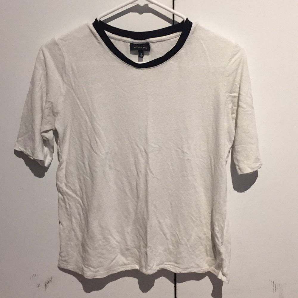 White See-Through Tee